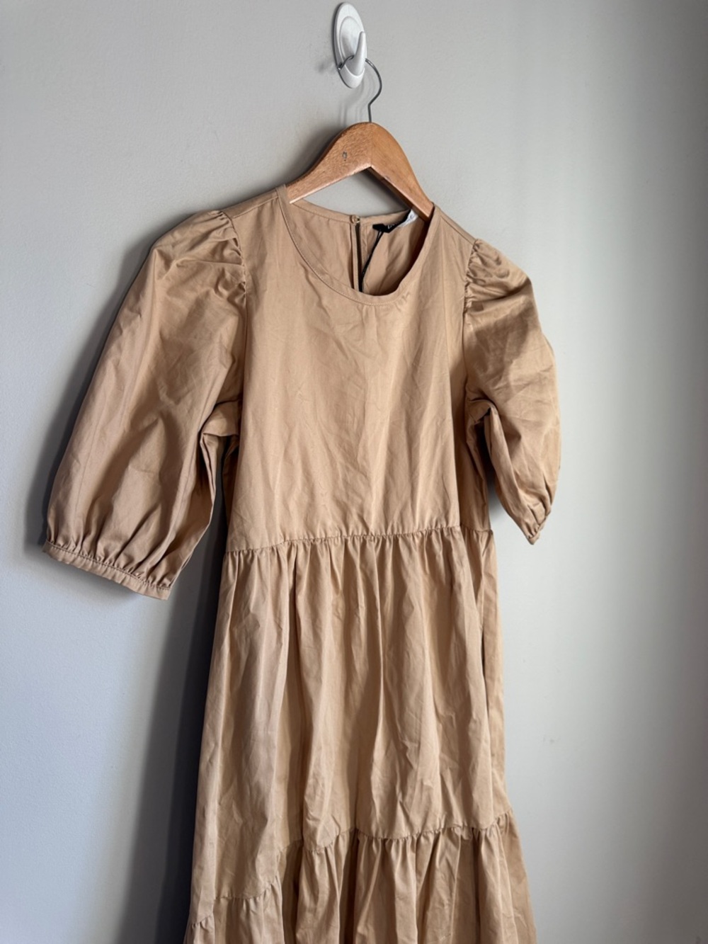 NEW Zara asymmetrical poplin dress Small - Picture 6 of 10